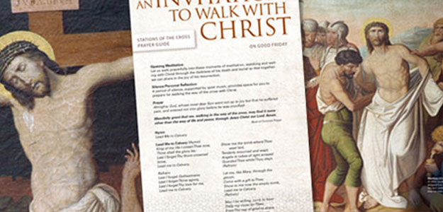 Invitation to Walk with Christ on Good Friday