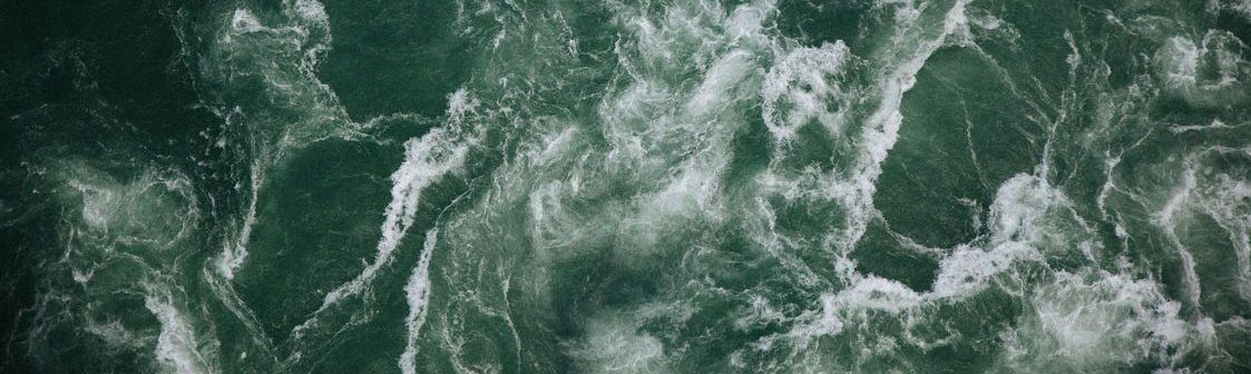 bird's eye view photo of turbulent waters